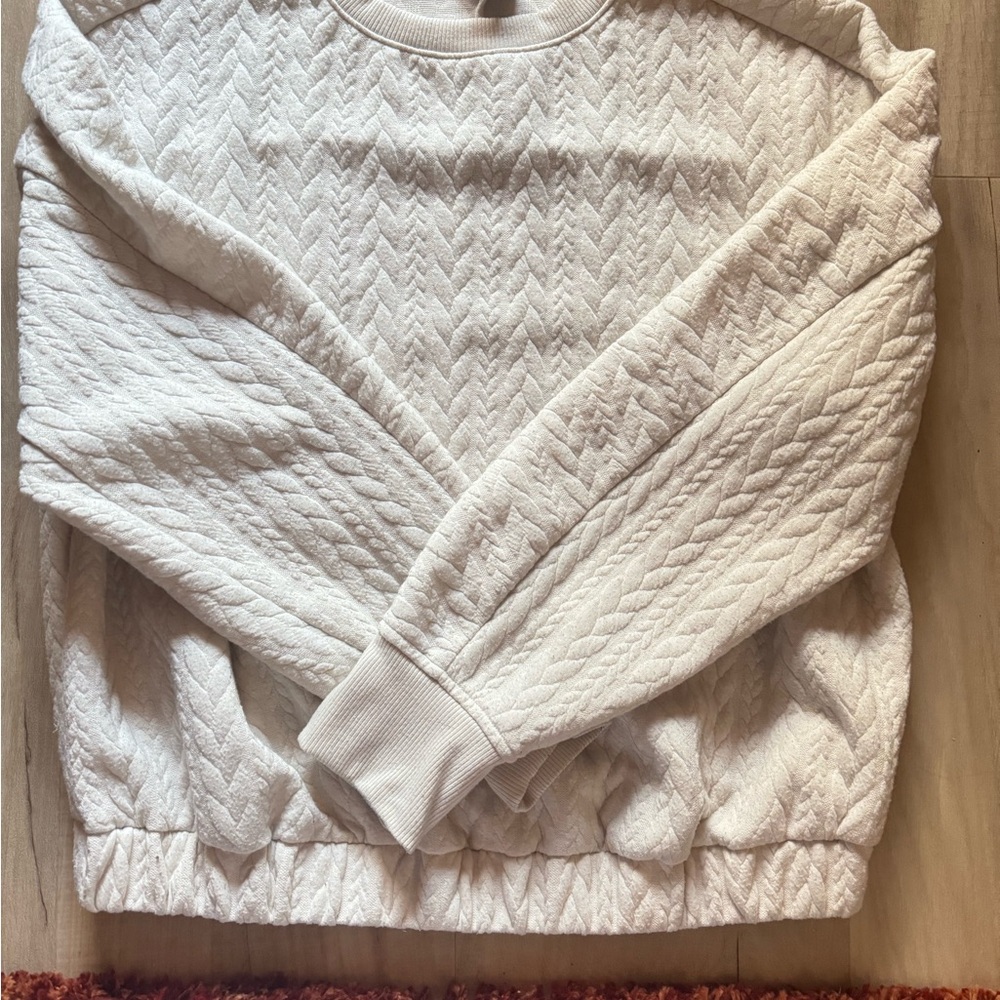 A New Day Cream Textured Top